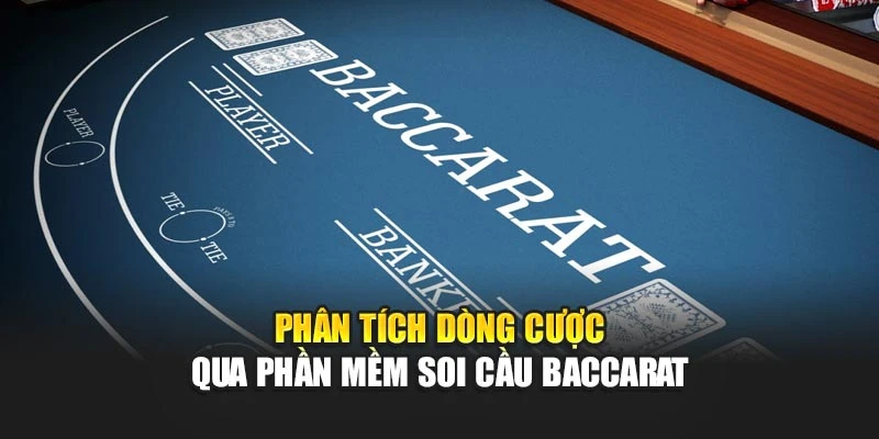 Phân tích dòng cược qua phần mềm soi cầu baccarat